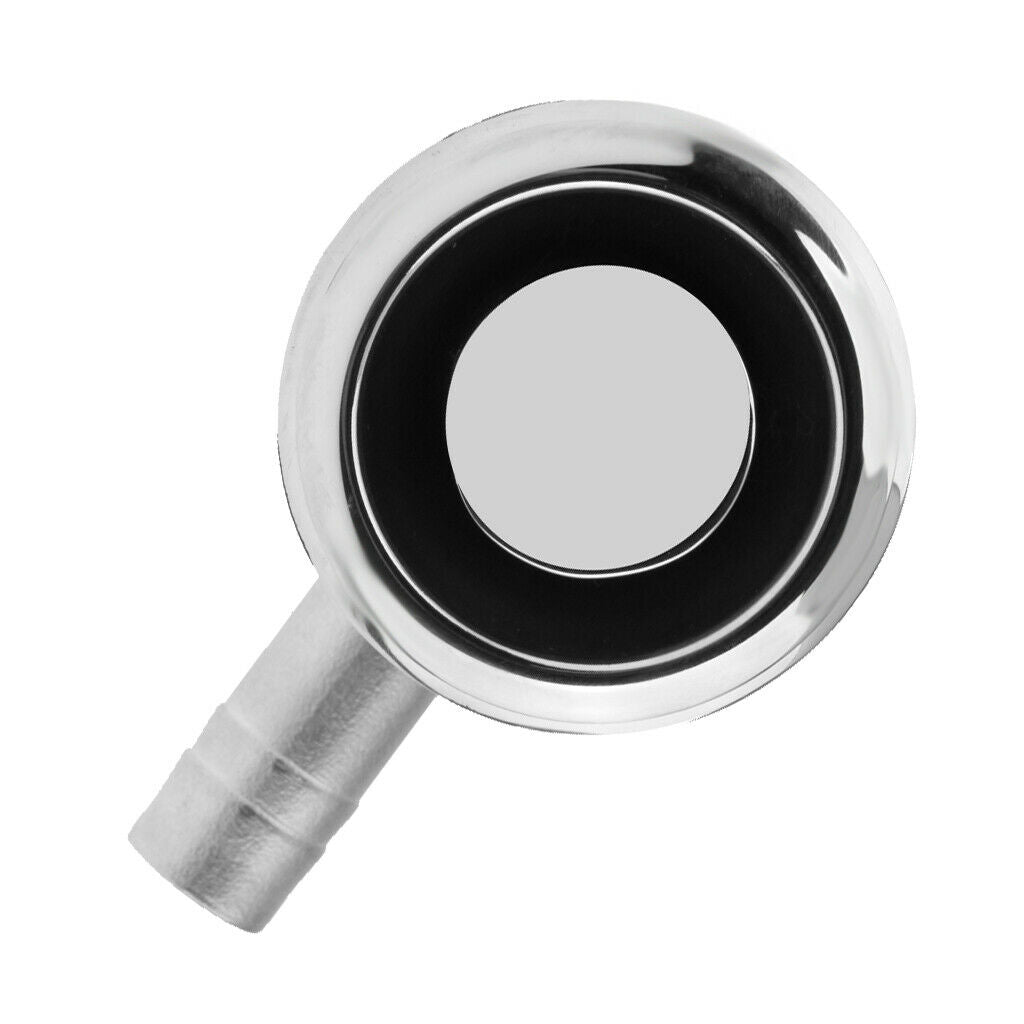 Marine Hardware 90 Degree 5/8-Inch Boat Flush Fuel / Water Tank Vent