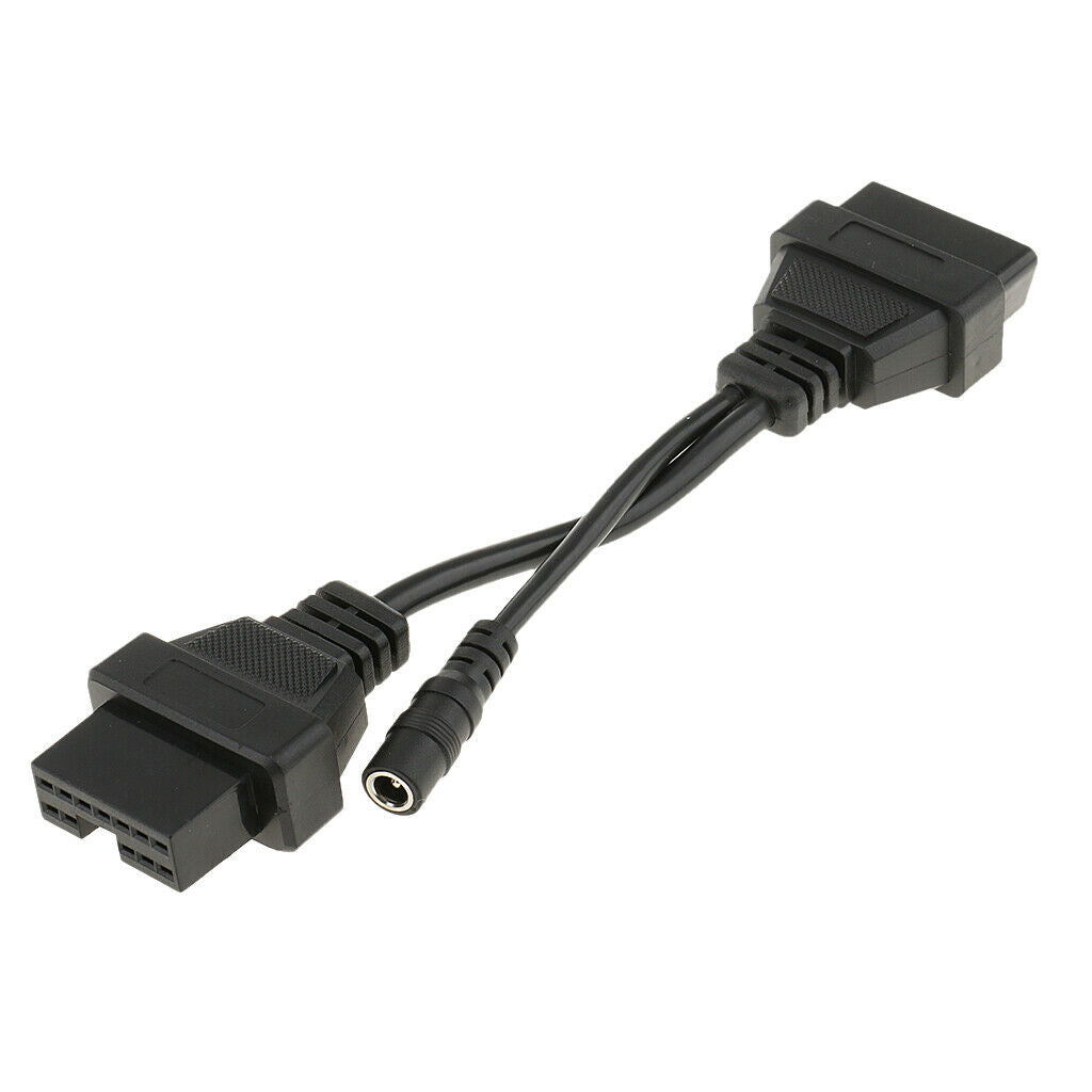 12 Pin OBD1 To 16 Pin OBDII Diagnostic Connector Cable Adapter For
