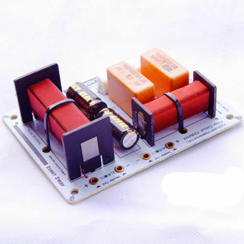 2pcs Multi Speaker 2 Unit Audio Frequency Divider 2 Way Crossover Filters OK2801