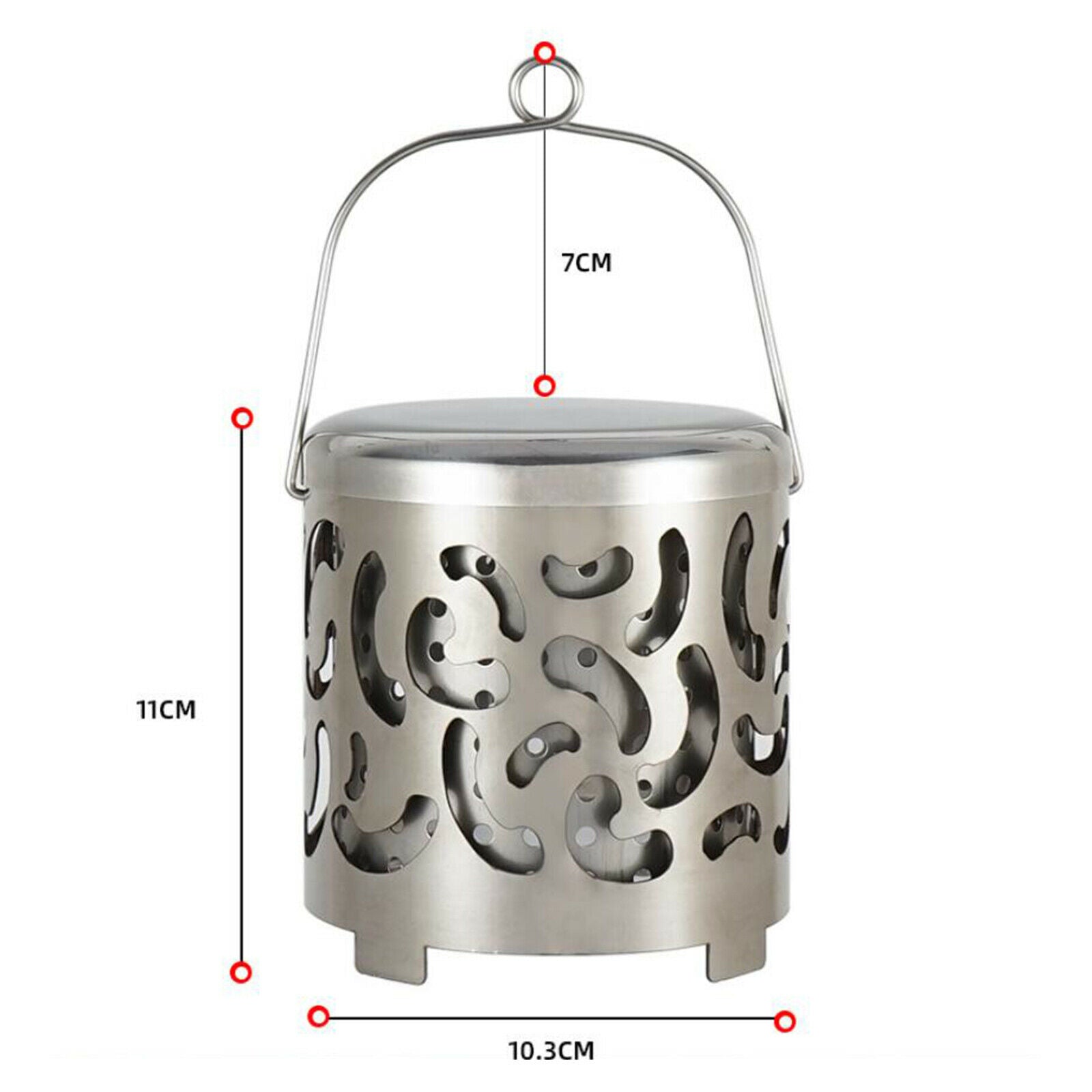 Camping Heater Stainless Steel Heating Stove Tent Heating Cover Hiking