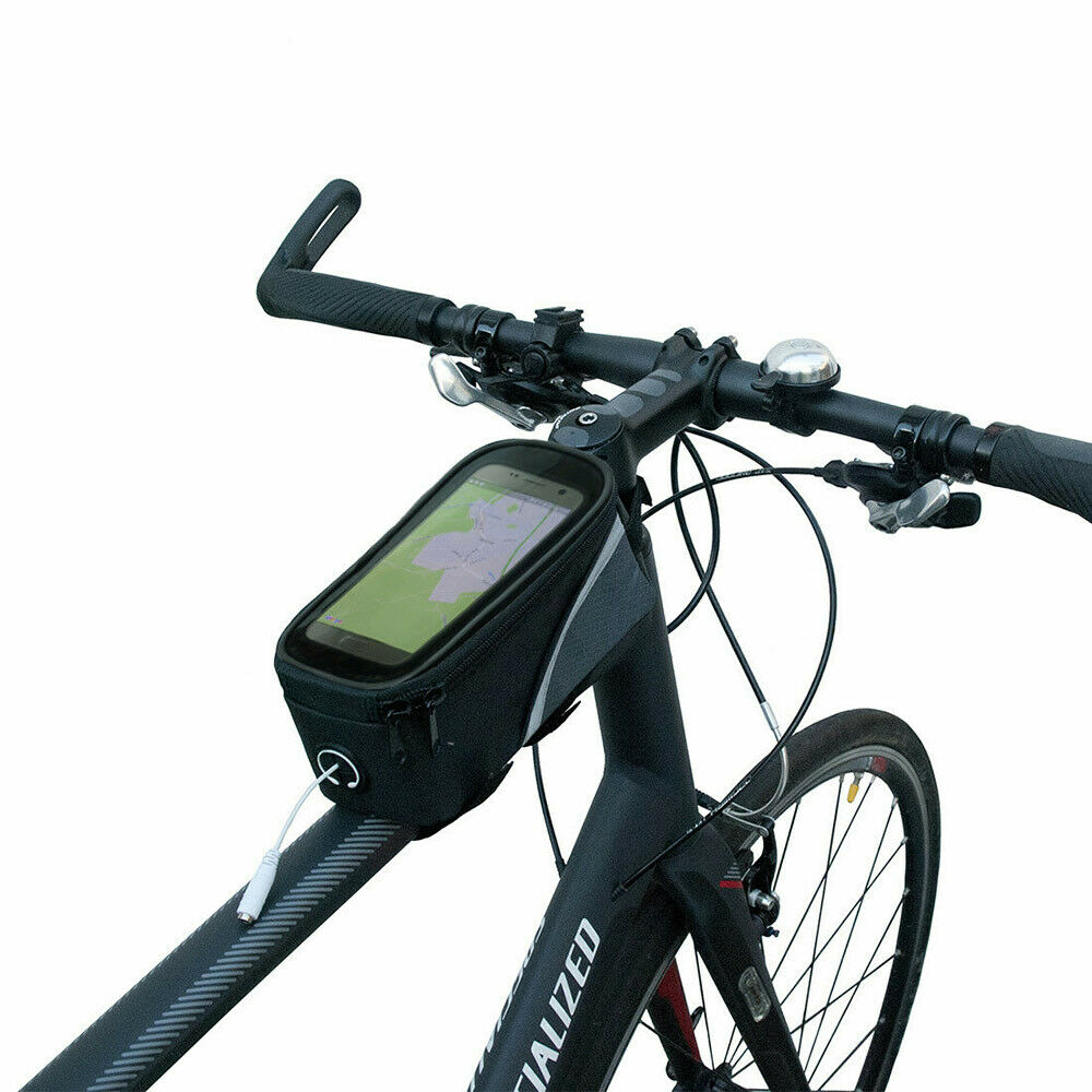 Cycling Frame Bag Bicycle Bike MTB Front Top Tube Cell Phone Pouch Waterproof L/