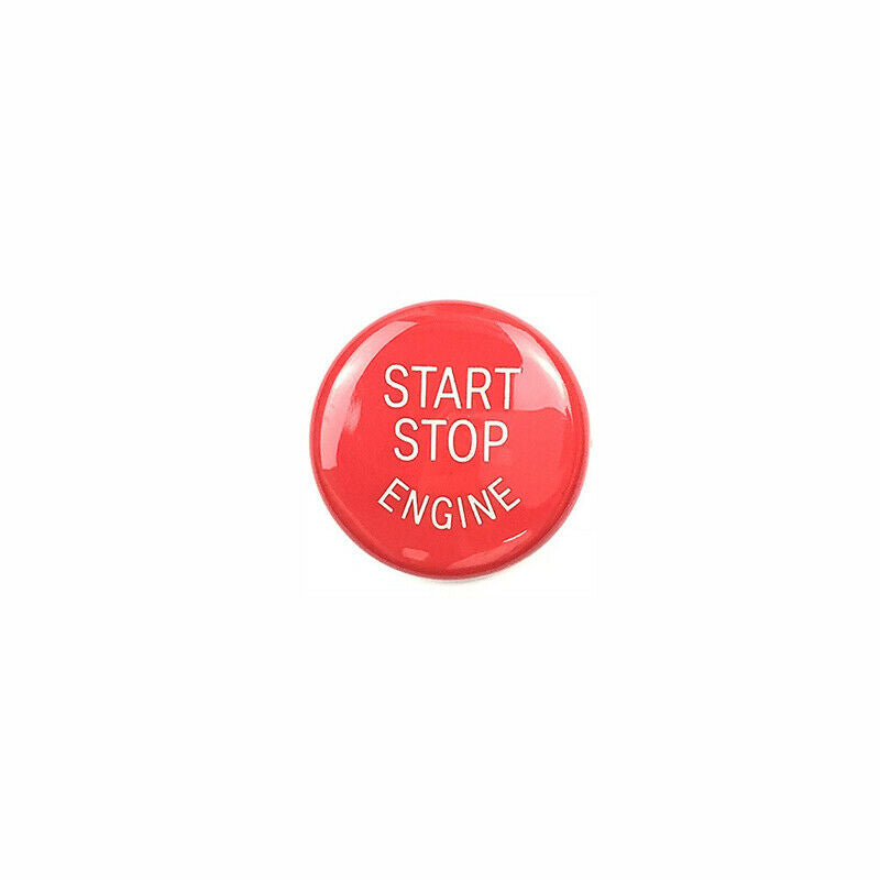 Car START Stop Engine Button Replace Cover Key Decor Ring Trim Cap Switch Kit