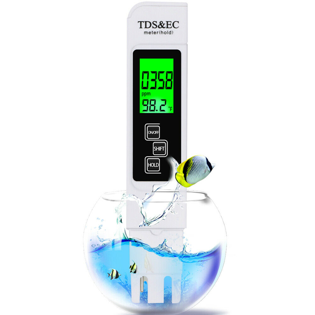 Water Quality Test Pen EC TDS Tester PH Meter Water Hardness Instruments @