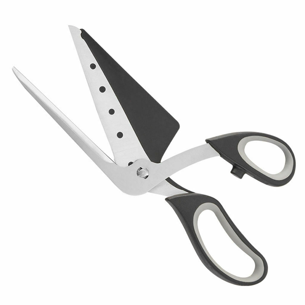 2 in 1 Pizza Shovel Scissors Baking Tool Durable Stainless Steel Waterproof
