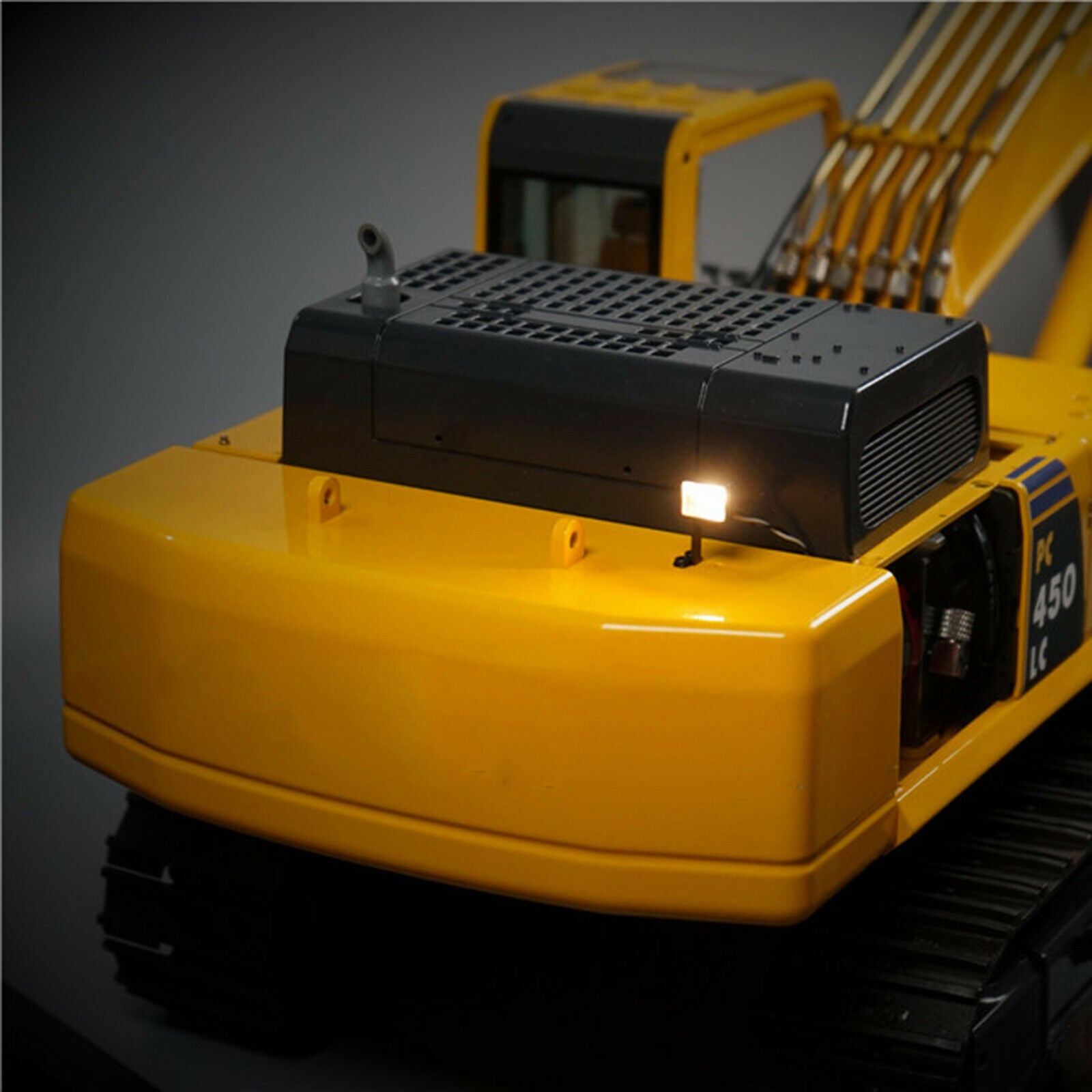 Spotlight LED Light Lamp for 1/14 Tamiya Heavy Machinery Excavator Accessories