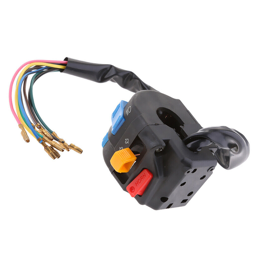 Motorcycle Motorbike 7/8inch Handlebar Control Switch Light Beam Turn Signal
