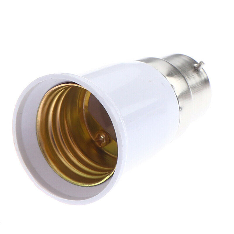 5pcs Led Lamp Bulb Base Holder Converter B22 to E27 Socket Adapter Conver.l8