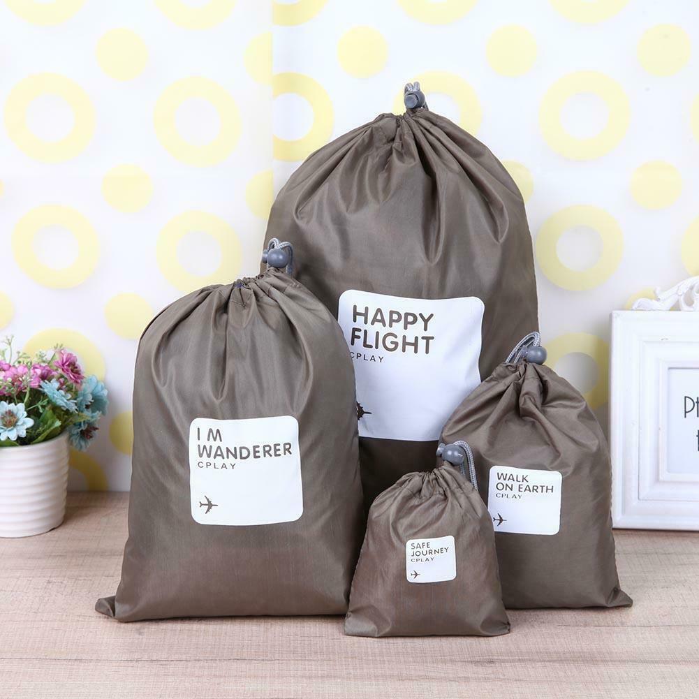 4pcs/set Receive Travel Bag Household Waterproof Clothing Storage Bags @
