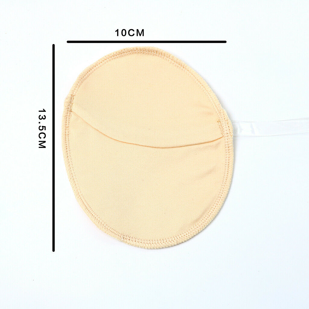 Reusable Underarm Shield Armpit Sweat Absorbing Guards with Shoulder Strap