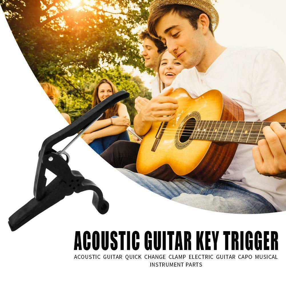 Musical Guitar Capo Acoustic Guitar Key Trigger Quick Change Tuning Clamp @