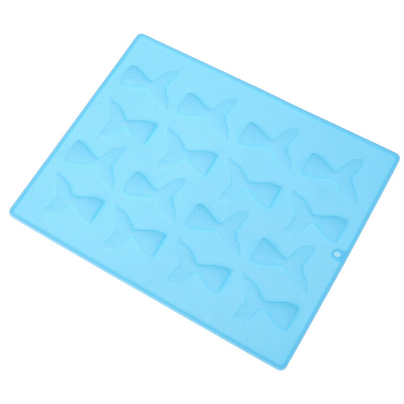Mermaid Tails 16 Cavities Silicone Mold Chocolate Candy Jelly Molds Cake .l8