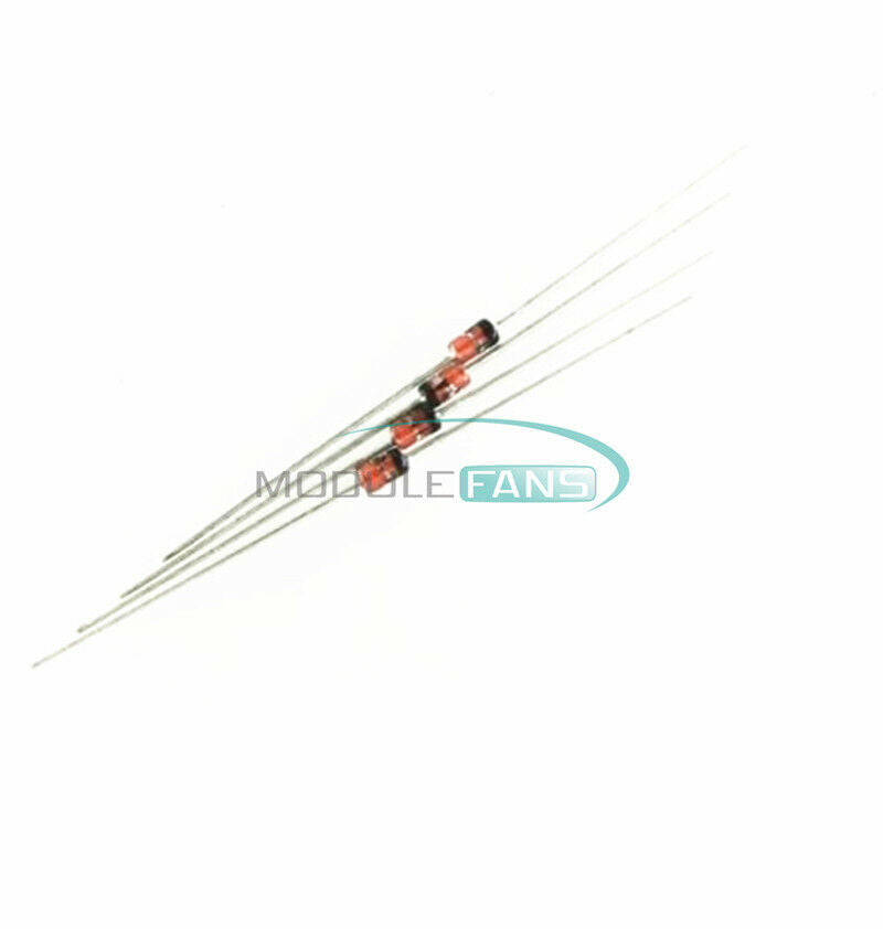 100Pcs NEW BZX55C4V7 VISHAY DIODE ZENER 4.7V 500MM DO35