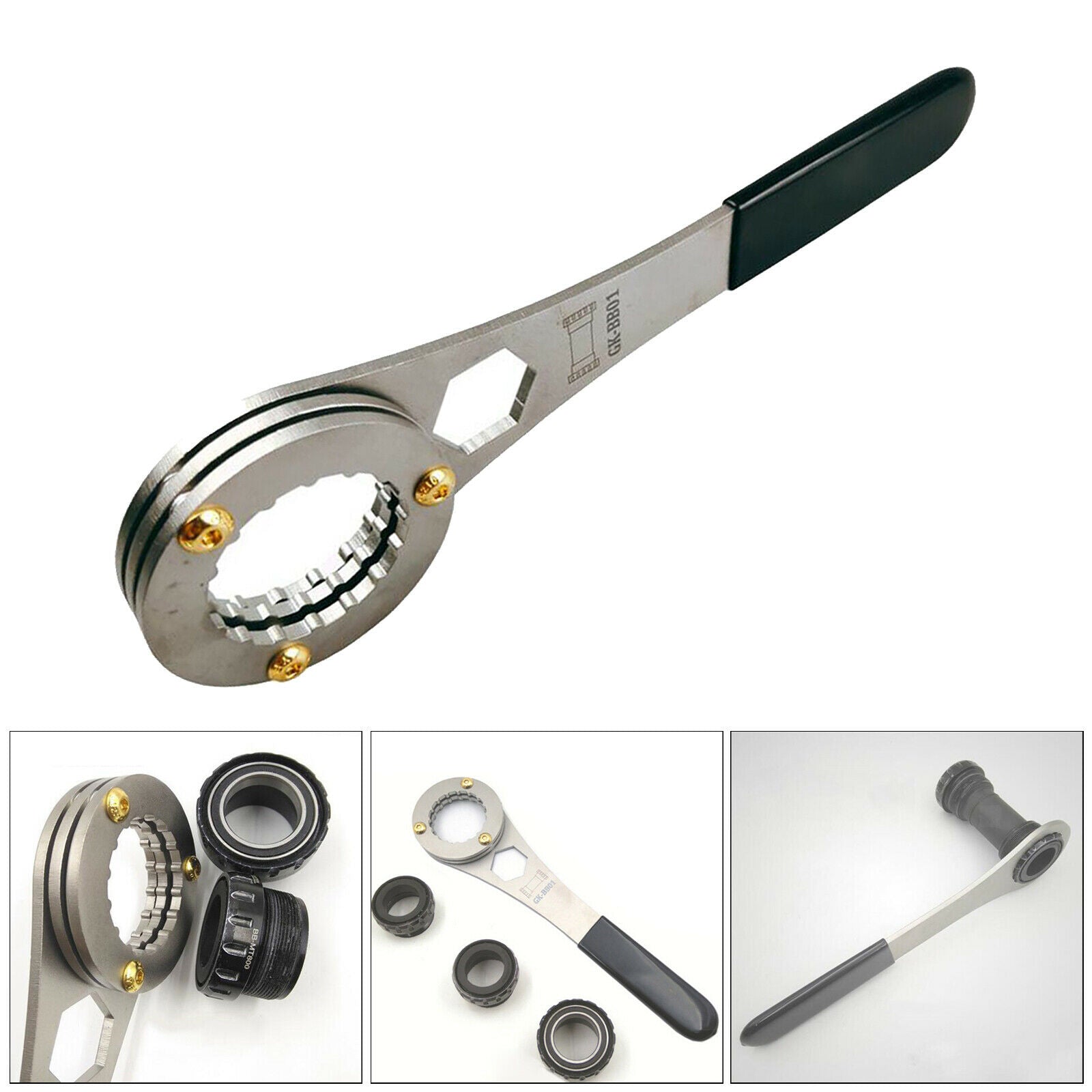 Portable Bike Bottom Bracket Wrench Integrated BB Tool Allen Key Fits GXP BB