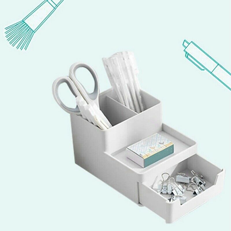 Pen Holder for Desk, Plastic Pencil Organizer Holder, Cute Pen Organizer StoV3X9