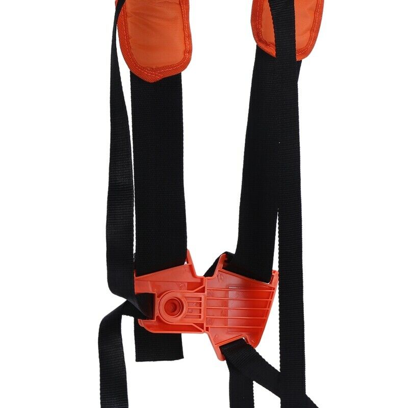 Double Shoulder Strap Grass Trimmer Brush Cutter Harness Belt Garden Power PruT5