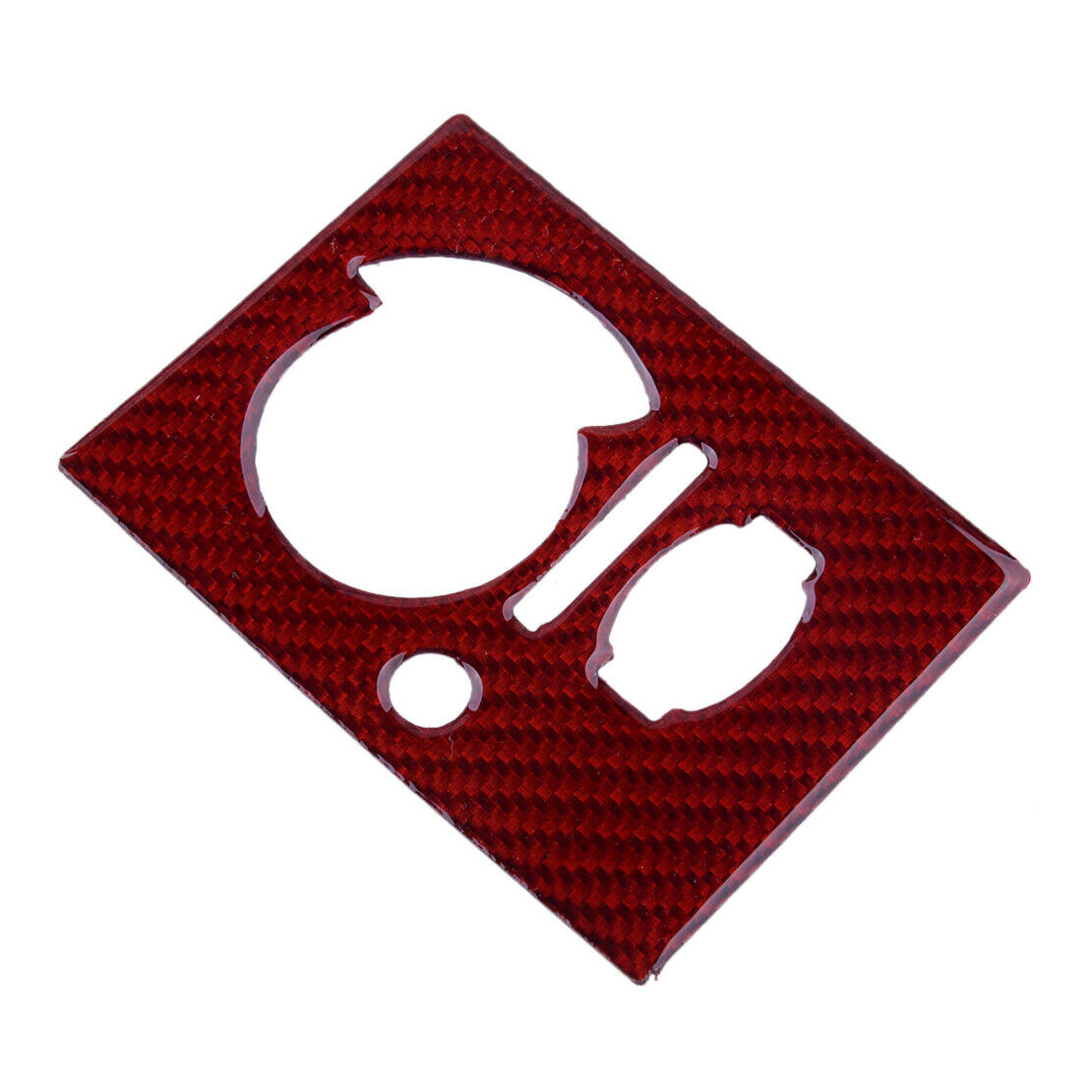 Carbon Fiber Headlight Switch Cover Trim Fit for Dodge Challenger 08-2014 New