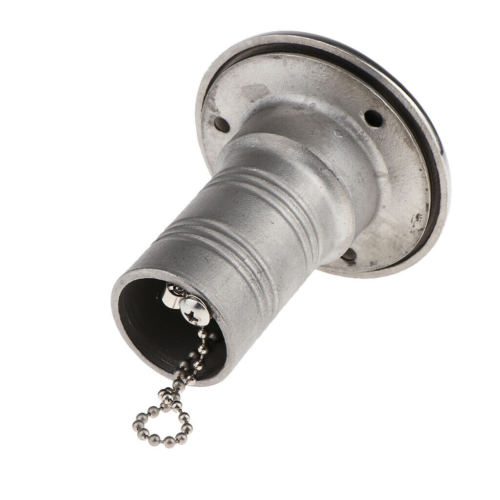 Boat Deck Fill/Filler Keyless   1-1/2 (38mm) 316 Stainless Steel Water