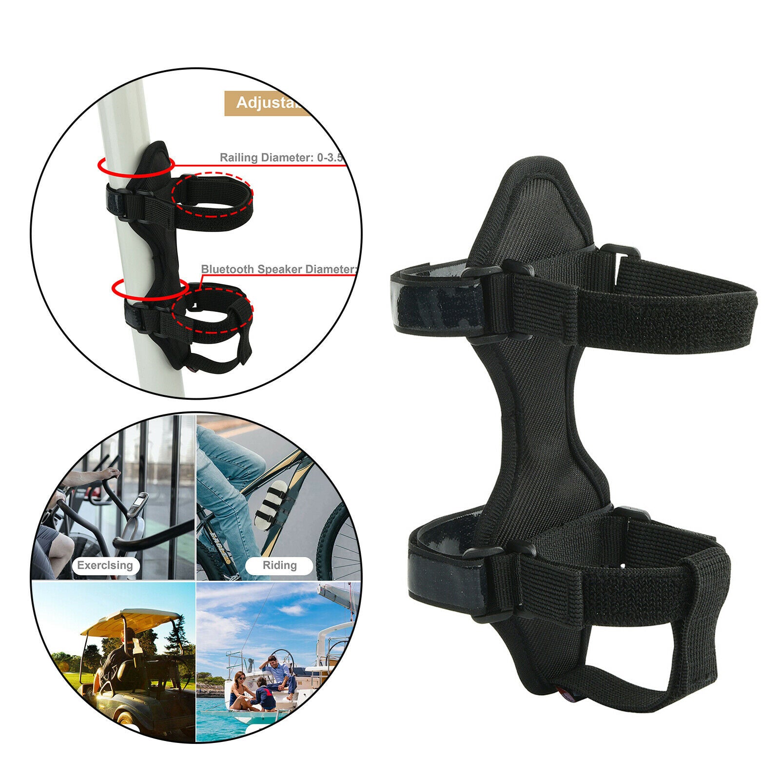 Bike Bottle Straps Cage No Screws Stable Flexible MTB Bicycle Drink Cup