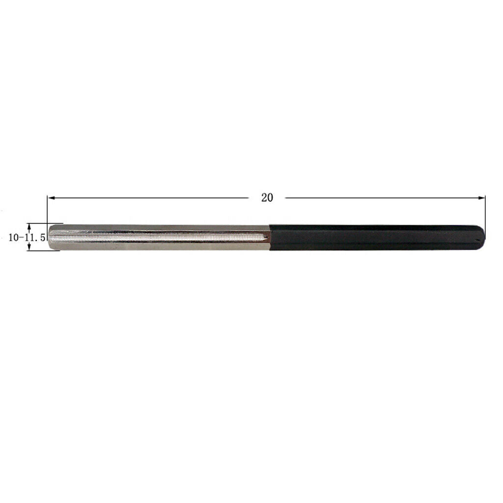 Guitar Fret Crowning File Dressing File Luthiers Tool Black Gray Easy To Grip,