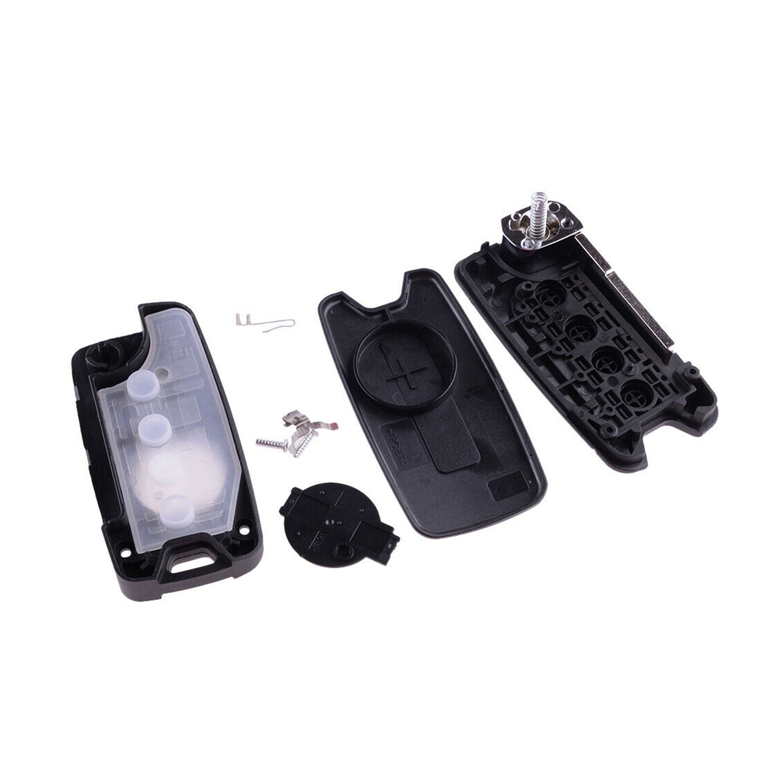 Car Remote Key Case Cover Fob Shell Replacement Fit For Jeep Renegade 2015-2018