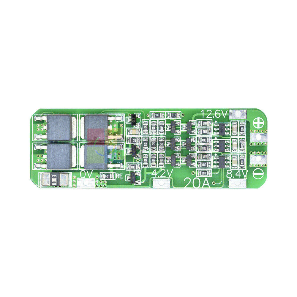 5PCS 3S Li-ion Lithium BMS Battery 18650 Charger Protection PCB Board 20A 12.6V