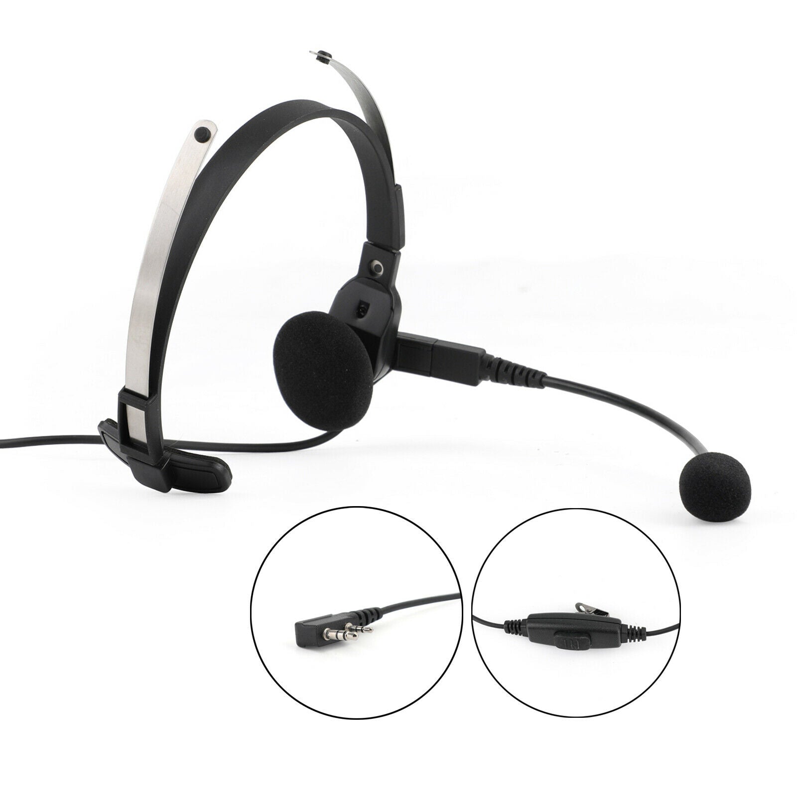 K-head Unilateral Headset for TK-208 TK-220 TK-240 TK-240D TK-248 TK-3202