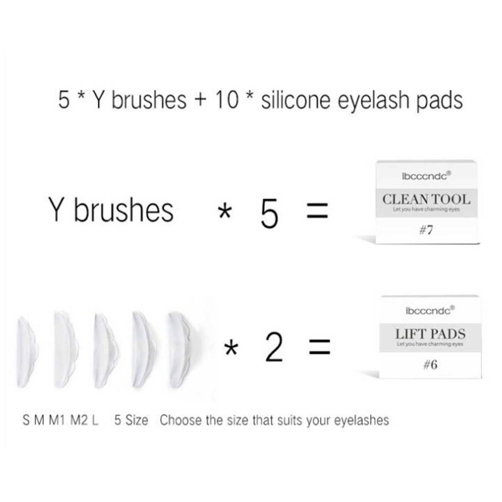 Eyelashes Eyebrow Extensions Semi-Permanent Permanent Hair Curler Kit For Salon