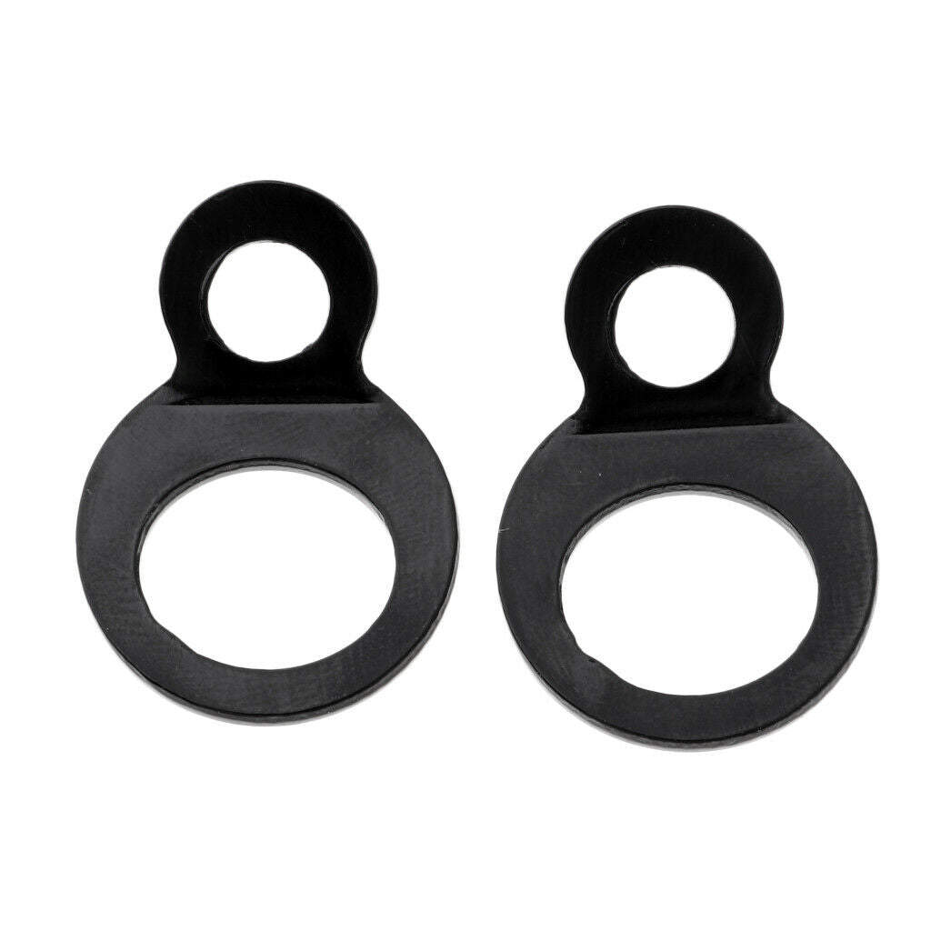 Metal Tie Down Strap Rings Point Securing Set Universal for Motorcycle UTV