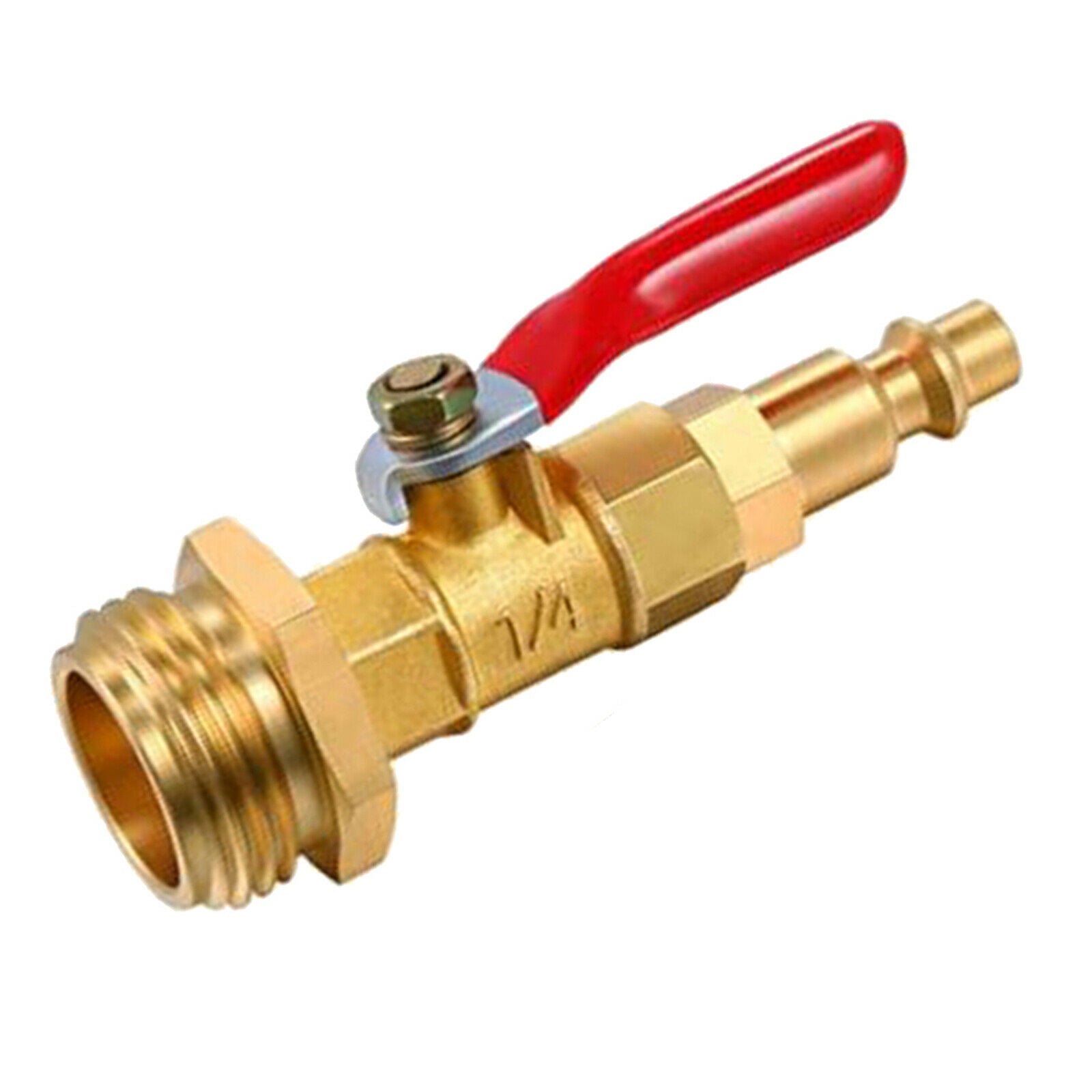2pcs Brass Winterize Blowout Adapter 3/4" Winter Garden Hose RV Trailer