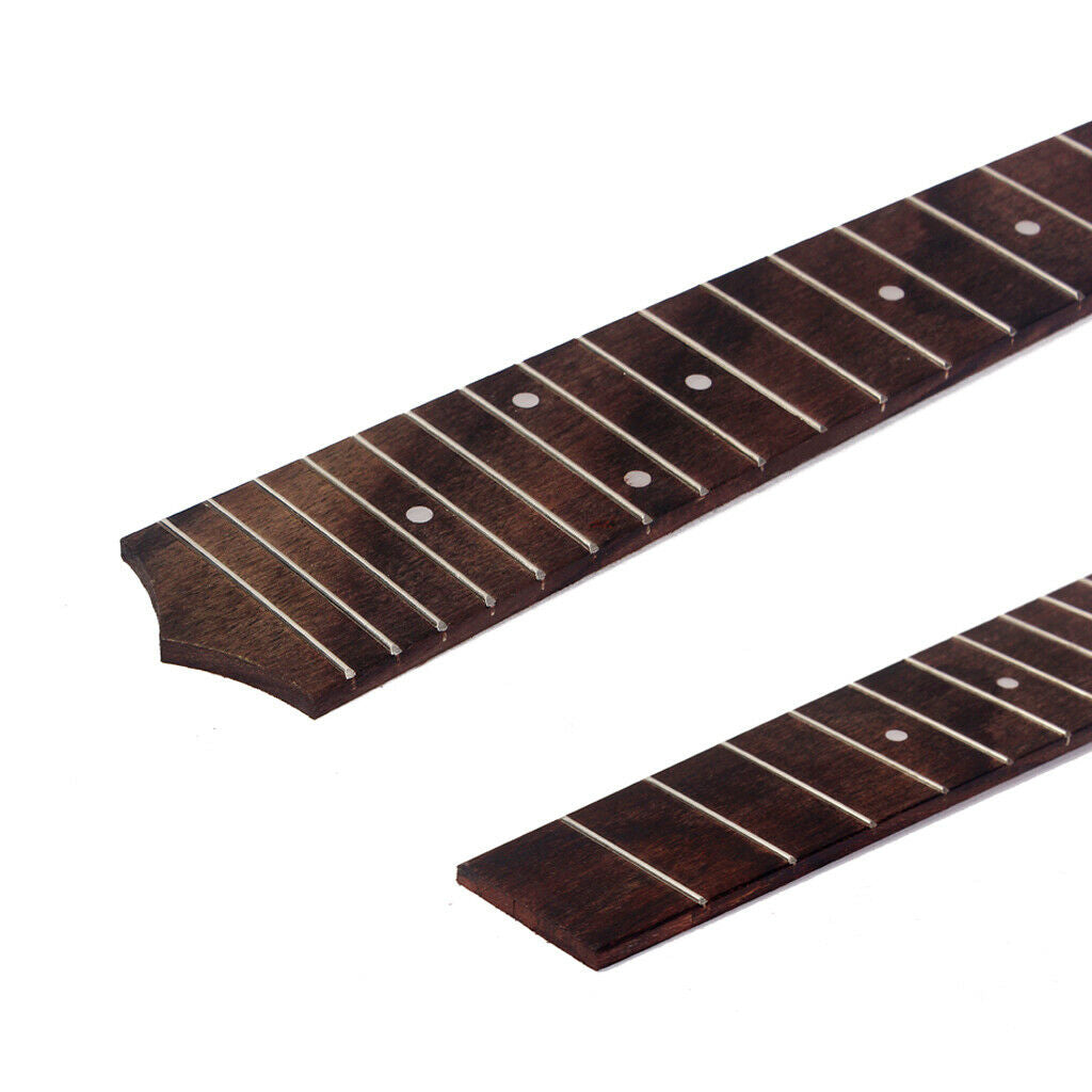 24inch Concert Ukulele Replacement Rosewood 18 Fret Fretboard Uke Fingerboard