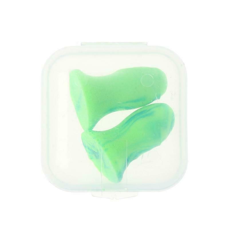 1 Pair Soft Foam Ear Plugs Tapered Travel Sleep Noise Prevention Earplugs
