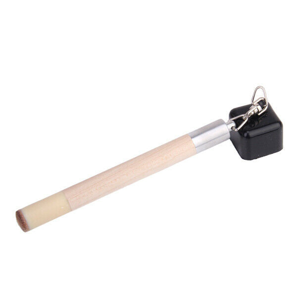 2 In 1 Pocket Chalk Billiard Cue Tip Pricker Prep Tool