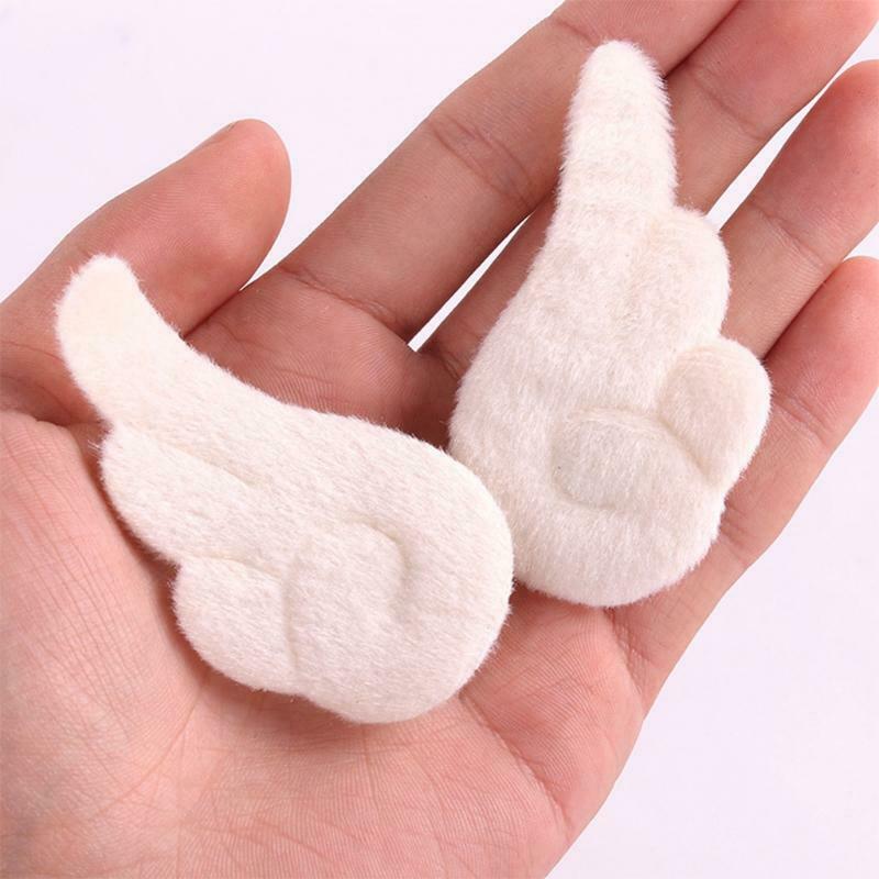 Lovely Barrettes Cartoon Angel Wing Hair Clips Plush Hair Clamps Cute Hairpin