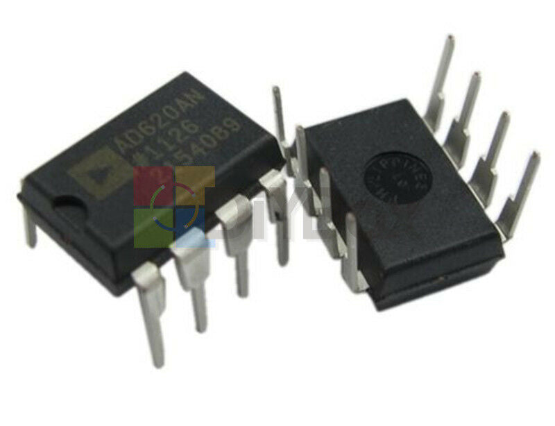 Lots 10PCS AD620 AD620AN ADI DIP-8 Instrumentation Amplifier IC