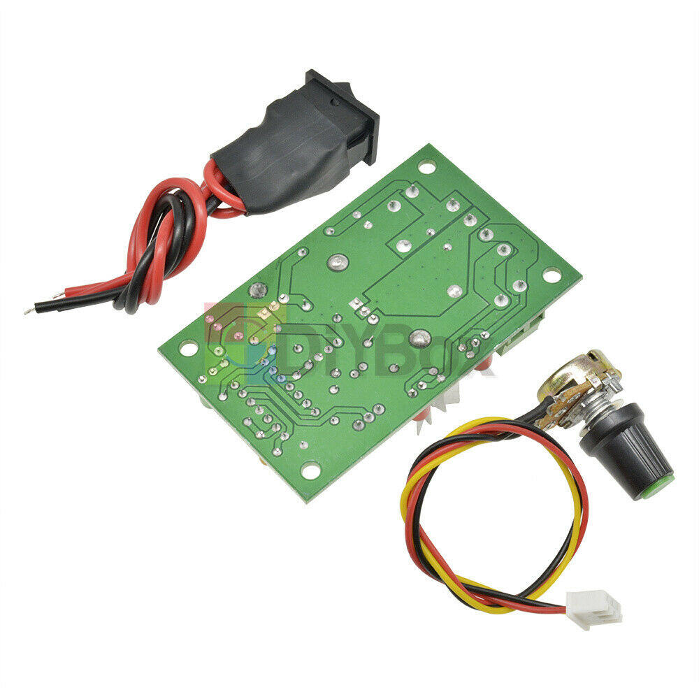 DC6-30V Motor Speed Controller Reversible PWM Control Forward Reverse Switch 80W
