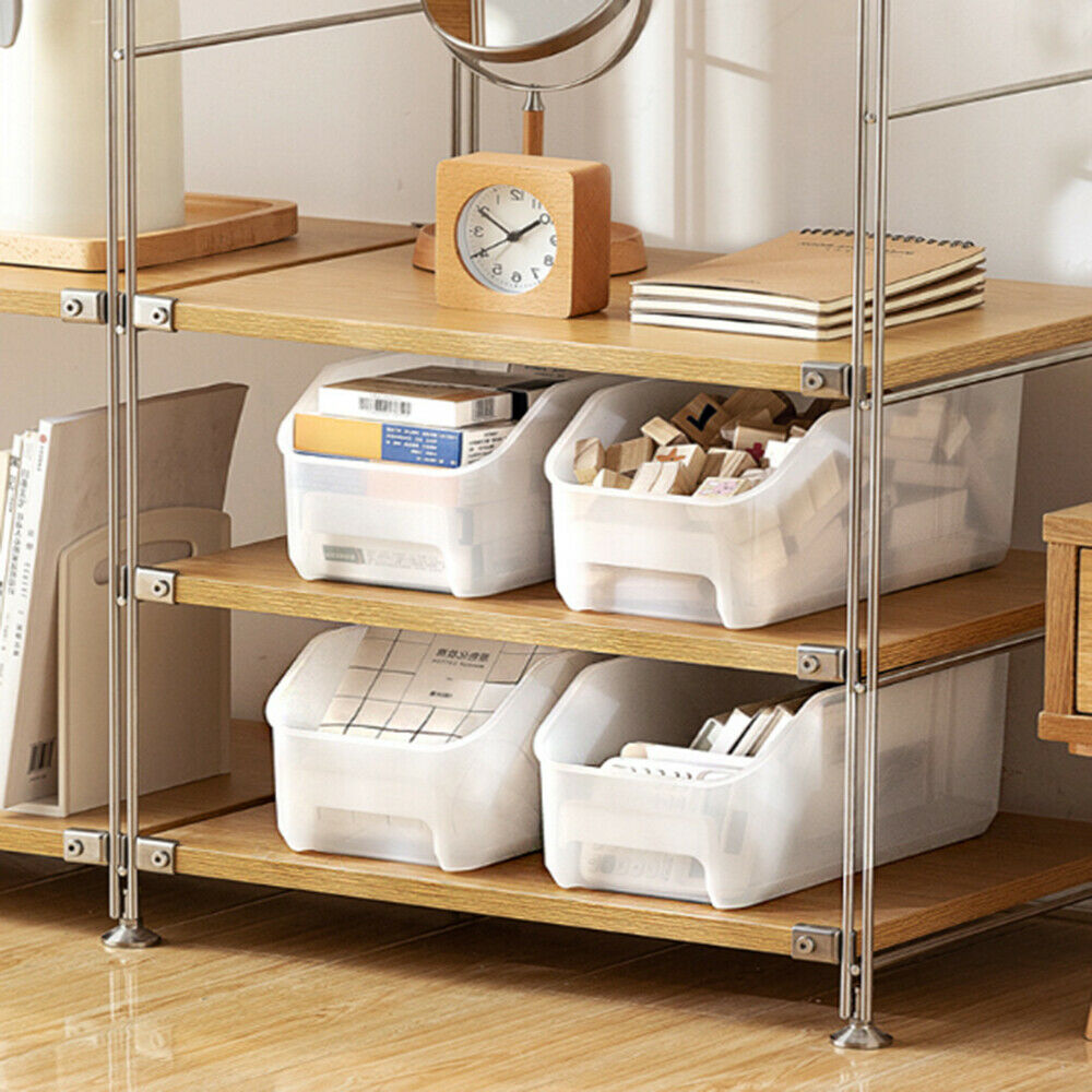 Kitchen Refrigerator Organizer Storage Box Food Container Fridge Spacer Rack