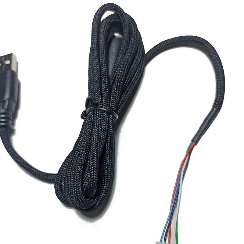 Umbrella Rope Mouse Cable Soft Mice Wire for logitech G302/G402/G502/G400S Mice