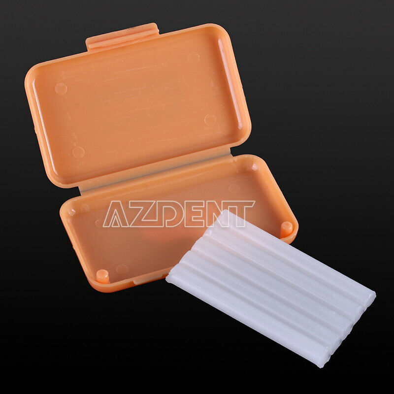 100 Kits AZDENT Dental Orthodontic Wax Gum Irritation Orange Scent Flavor