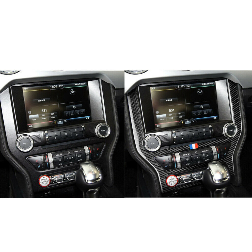 Car Interior Mouldings Control Panel Covers Case for Ford Mustang 2015-2017