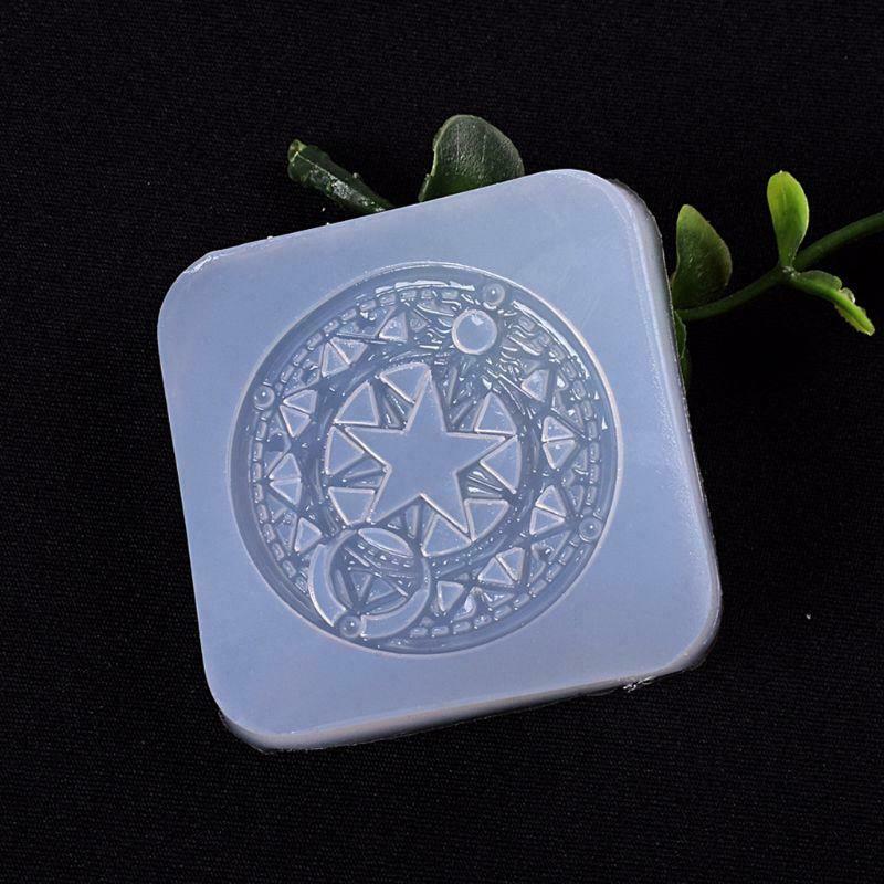 Magic Circle Silicone Mold Fondant Baking Tool Jewelry Chocolate Cake Decor Mold