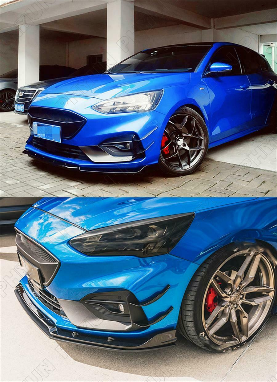 For Ford Focus ST Mk4 2019+ ST-Line Mk4 2018+ Bumper Lip Splitter Trim Body Kit