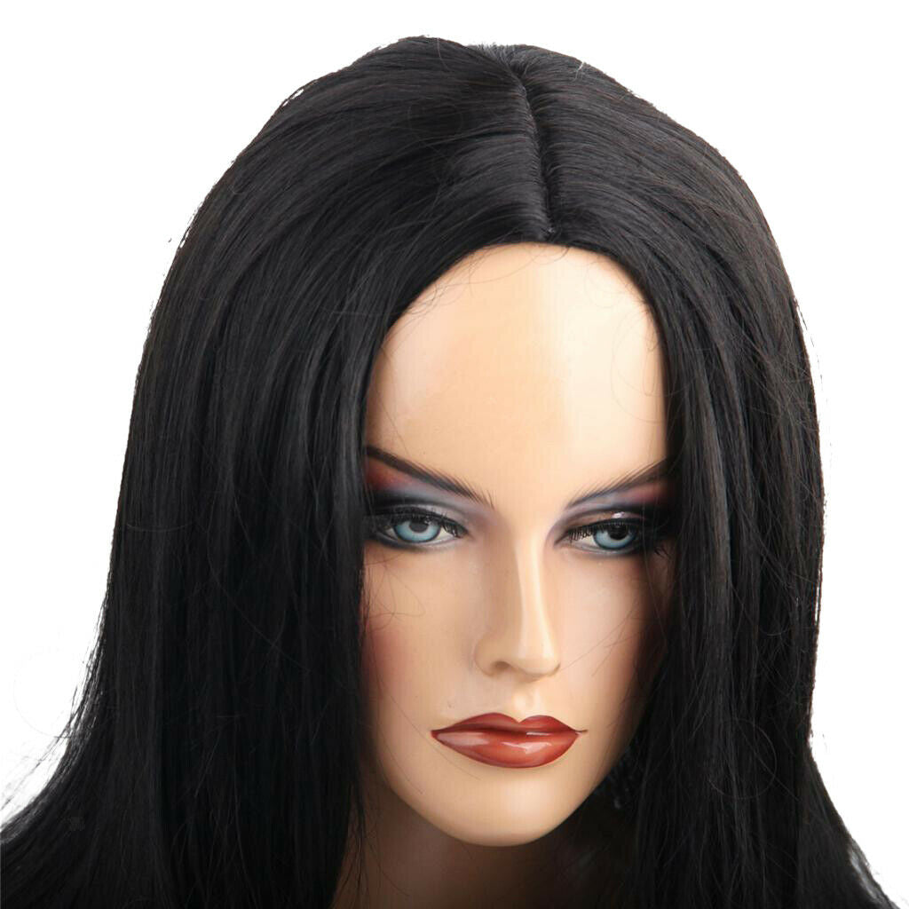 24 Inches Female Long Wig Women Full Wig Naturally Curled Curly Wigs Synthetic