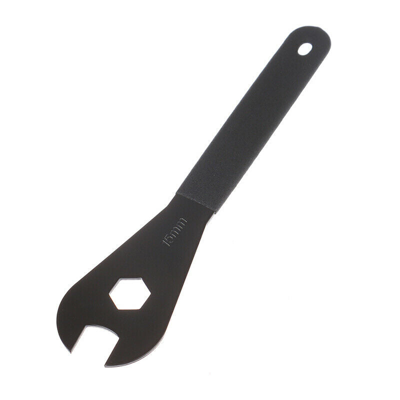 Bicycle Spanner 15mm Pedal Headset Hub Repair Wrench Bike Service ToolsBDAU