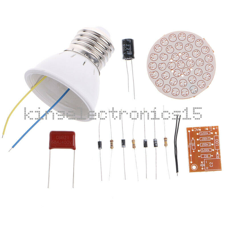 DIY Kits 38 LEDs Energy-Saving Lamps Suite Without LED