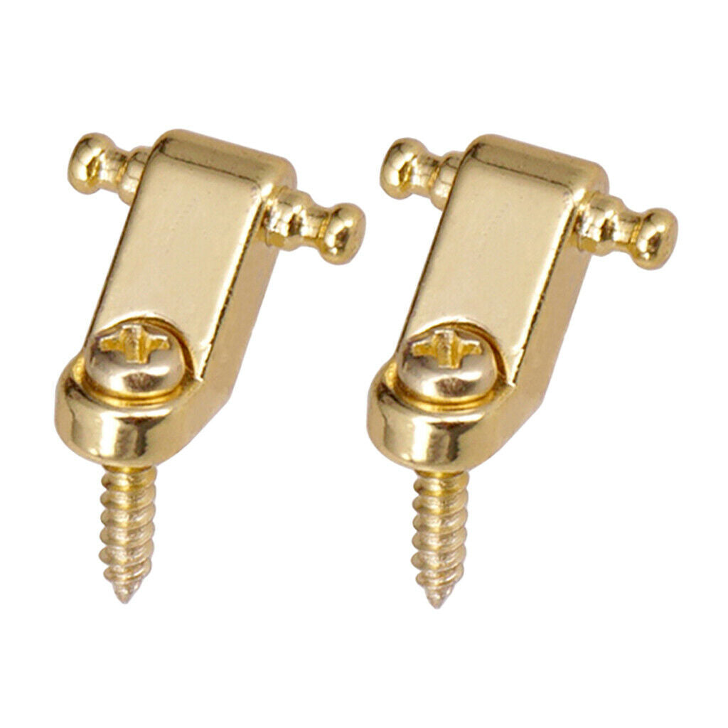 2pcs DIY Electric Guitar String Retainer with Screws Electric Guitars Parts