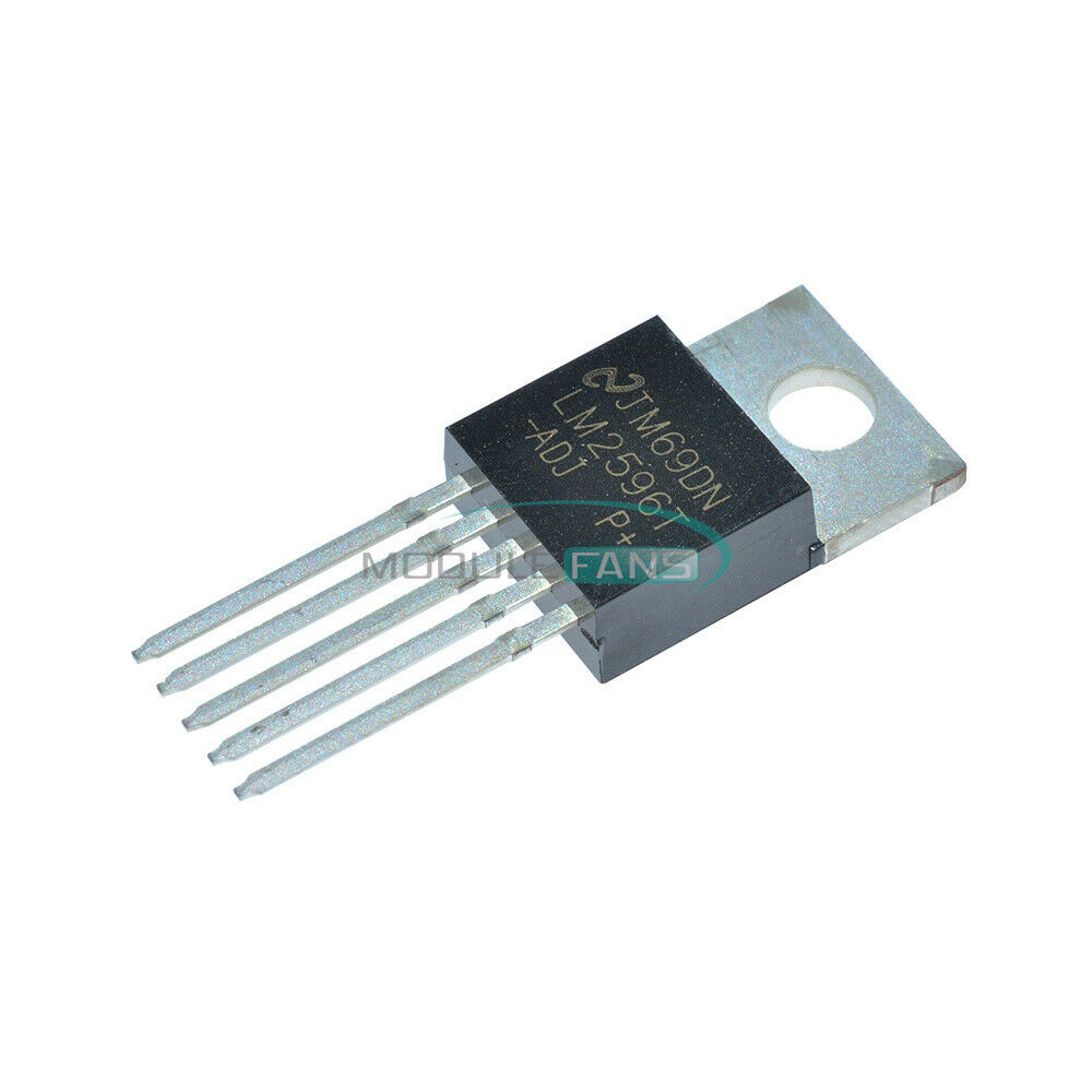 5PCS Regulator IC NSC TO-220-5 LM2596T-ADJ LM2596T-ADJ/NOPB 3A Adjustable