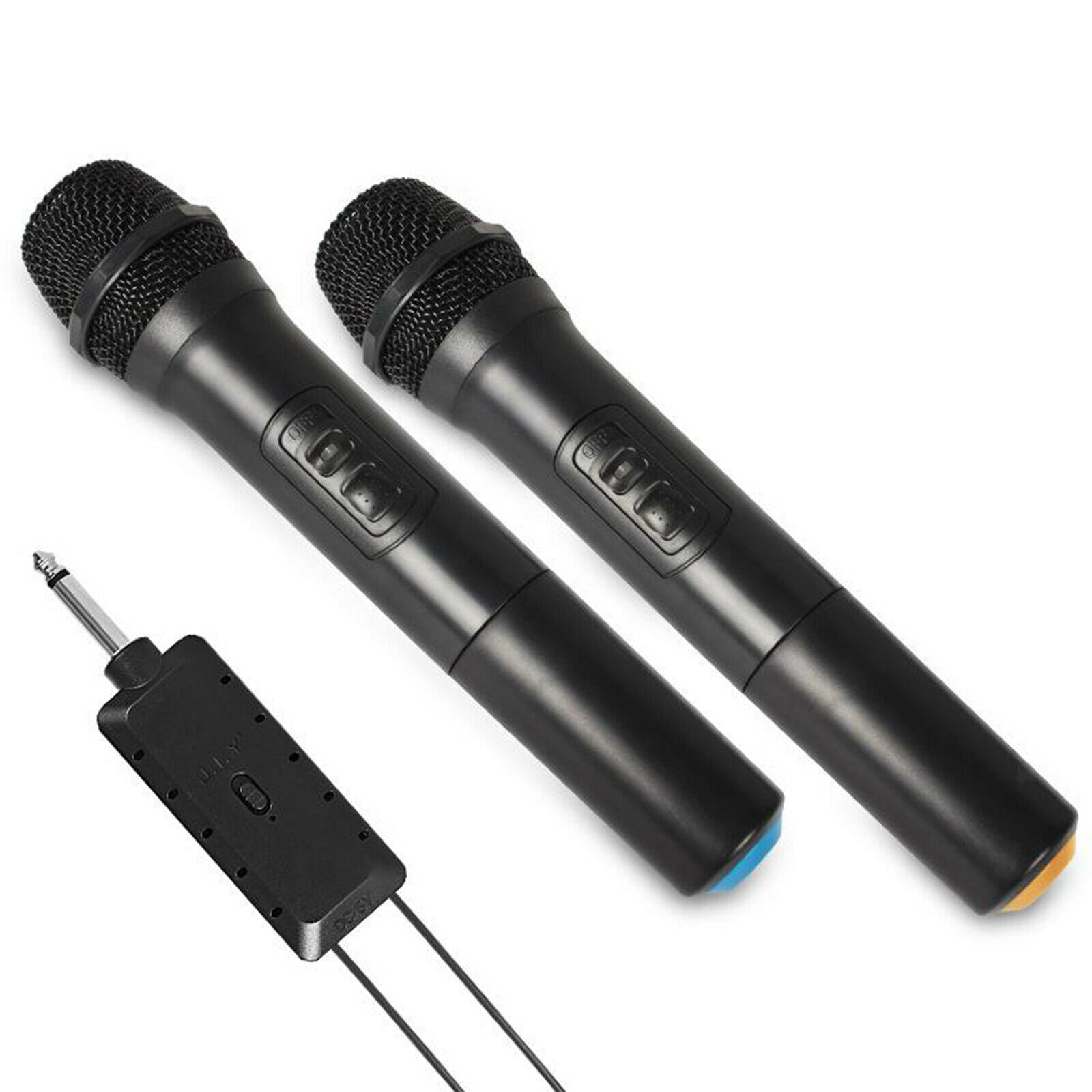 Wireless Microphone Mic System Set with Receiver for Home Karaoke Speech
