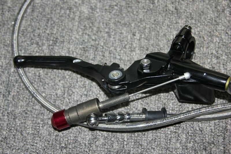 7/8'' Universal Dirt Bike Hydraulic Brake Clutch Lever Master Cylinder 1200mm