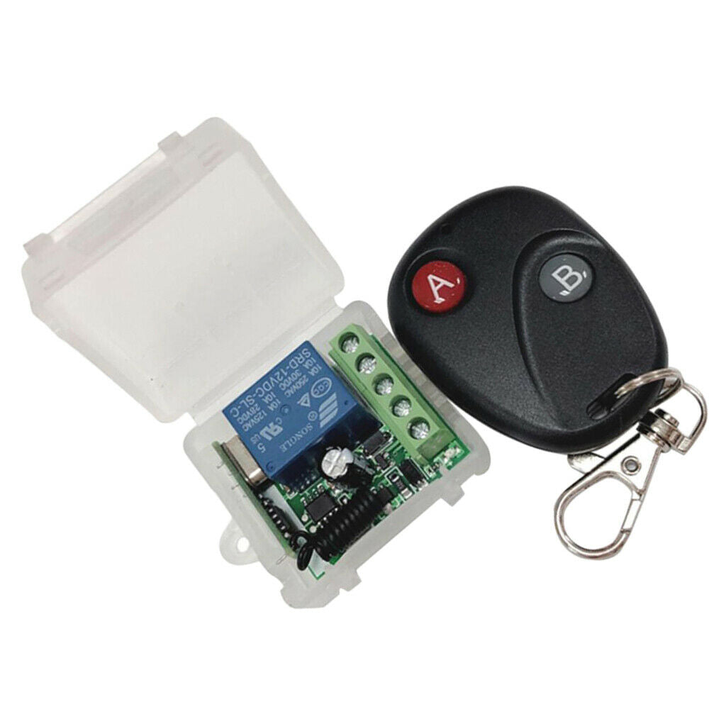 Hot DC 12V Wireless Remote Control Switch Receiver Transmitter Door Control