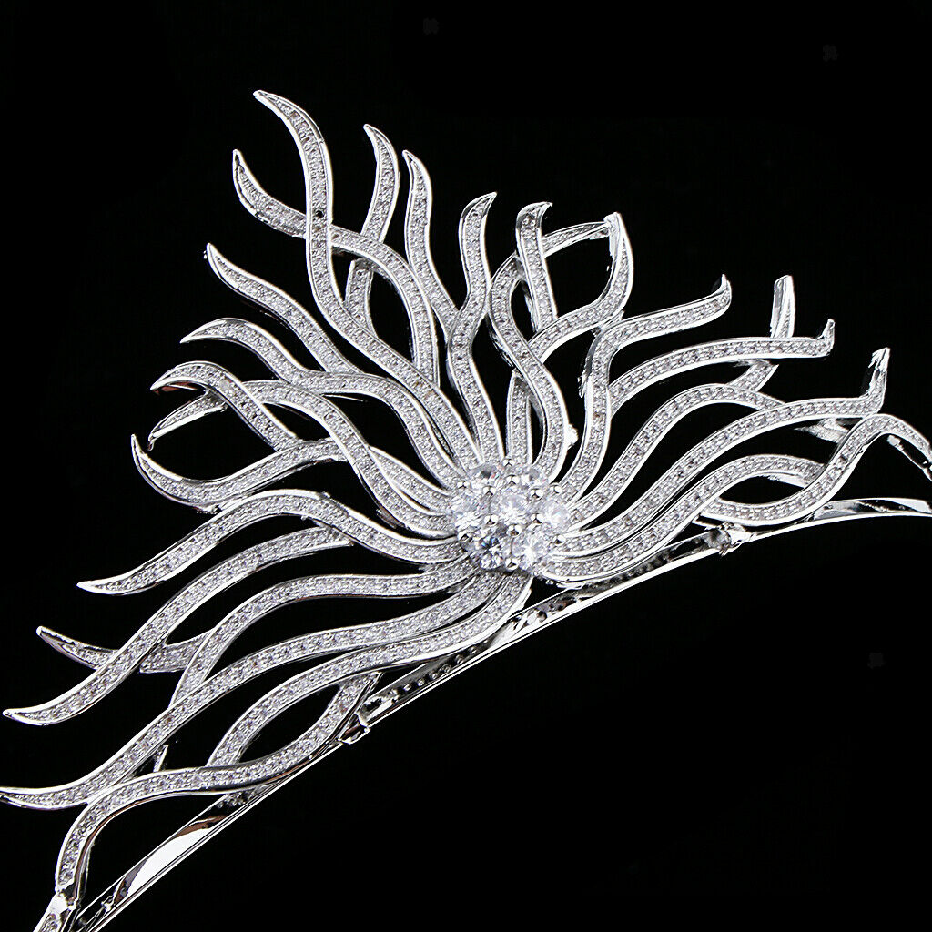 Women Girl Wedding Party Crown Tiaras Prom Pageant Rhinestone Headwear